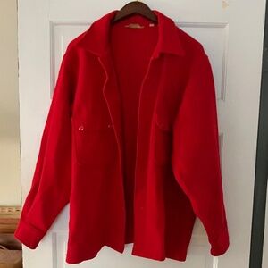 VTG Wool Scouts Wool Shirt Jacket Sz 44